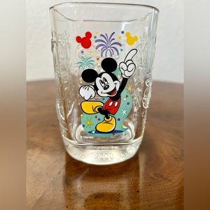 MICKEY MOUSE McDonalds 2000 DISNEY GLASS MILLENNIAL CELEBRATION